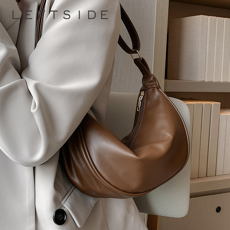 Luxury Bags Sales - Half Moon Kleine Umhängetaschen aus PU-Leder