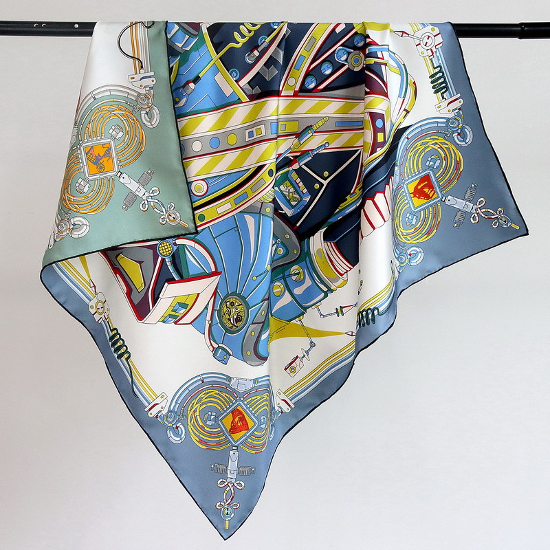 Luxury Bags And Accessories - 18MM Seidenschal für Damen, handgerollte Bandanas,