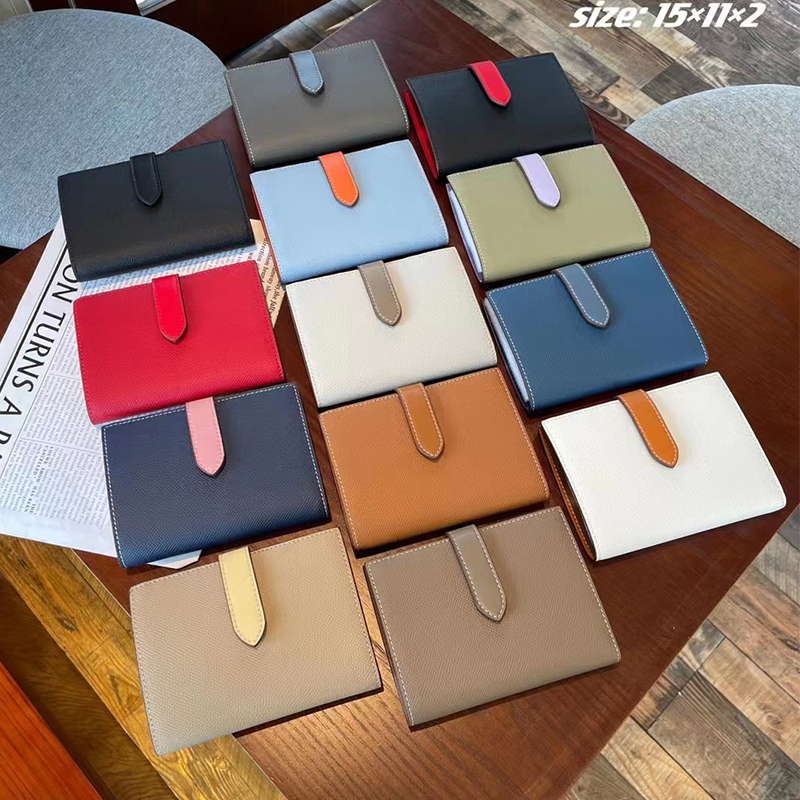 Luxury Bags Goyard - Mode Frauen Echt leder kurze Brieftasche