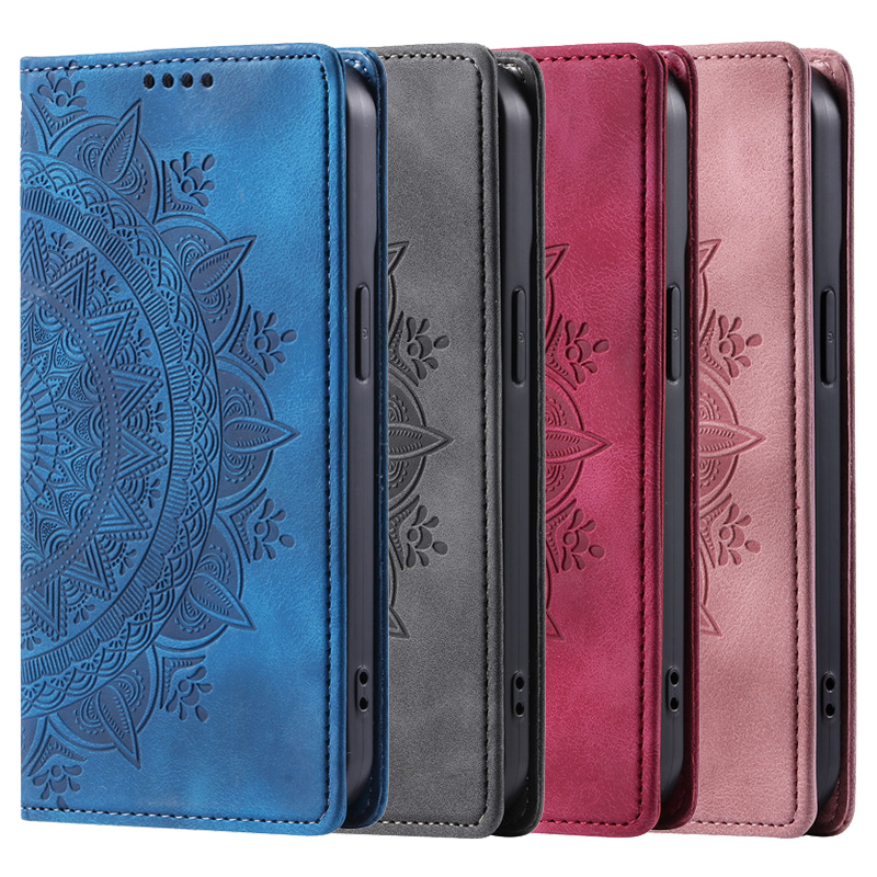 Luxury Bags Kl - Leder Flip Cover Totems Hülle für