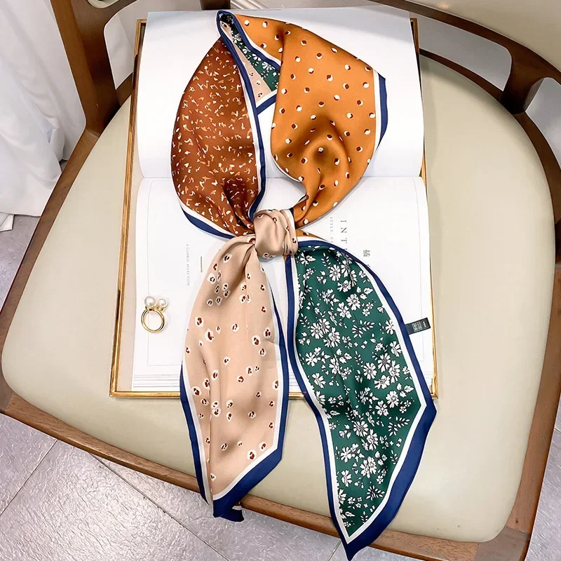 Design-Print Schmaler Schal Ka – Luxury Bags Sales Bewertung und Preis
