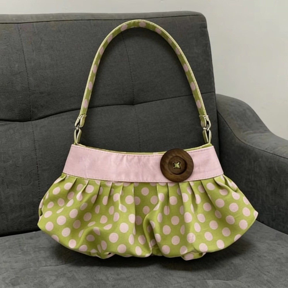 Plissierte Handtasche mit Polk – Canvas Tote Designer Bewertung und Preis