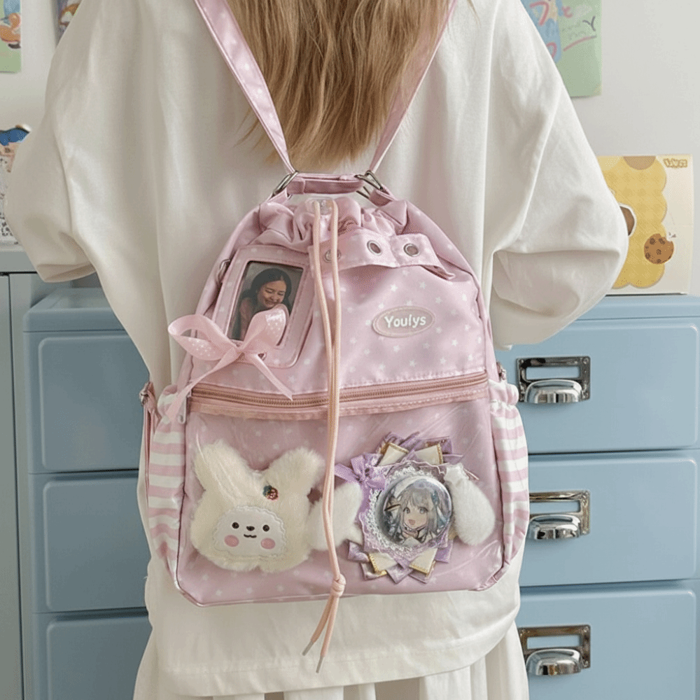 Niedlicher Ita-Rucksack mit Po – Canvas Tote Designer Bewertung und Preis