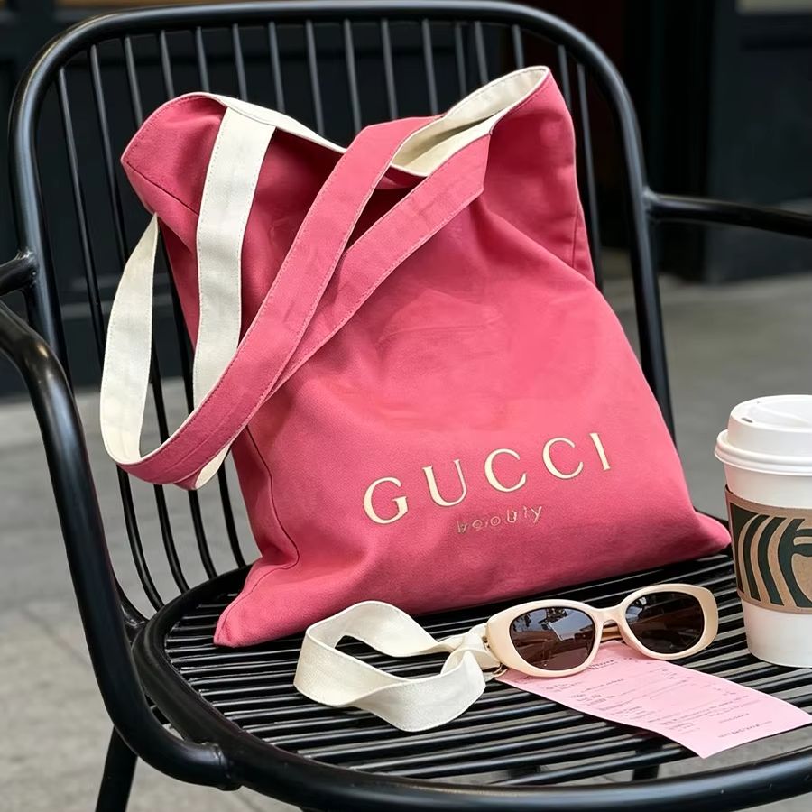 GUCCIs Tasche Damen Canvas-Tra – Canvas Tote Designer Bewertung und Preis